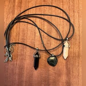 Beautiful lot of 3 Necklaces, 22”